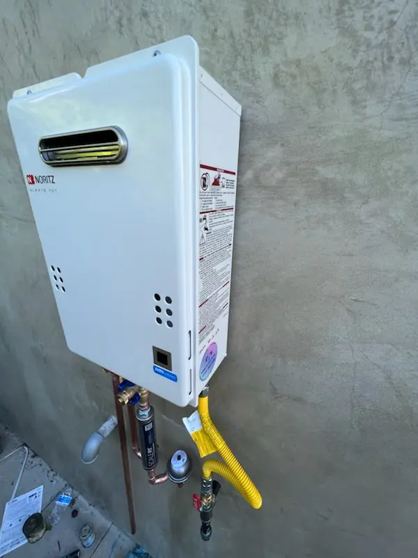 Tankless water heater installation for Oppermans Corner homes
